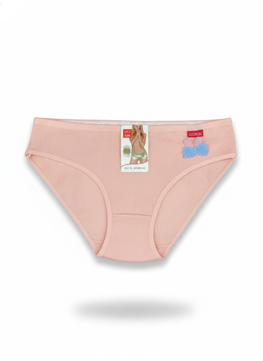 شورت نخی زنانه بافت دار (کبریتی) sku422 - راحتی سایز بزرگ - سایز XL - رنگ صورتی پاستلی